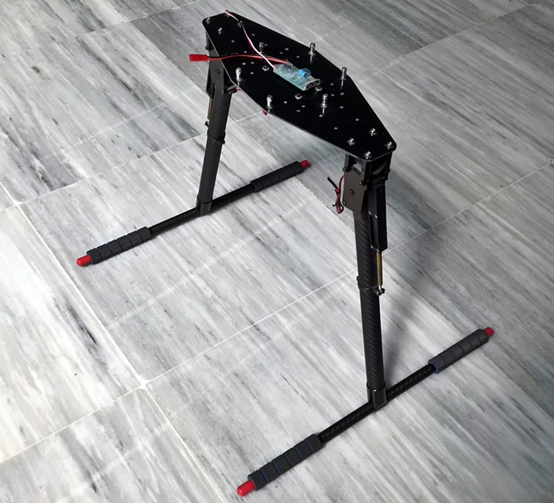 Tren aterrizaje El�ctrico T380 de tubos de carbono